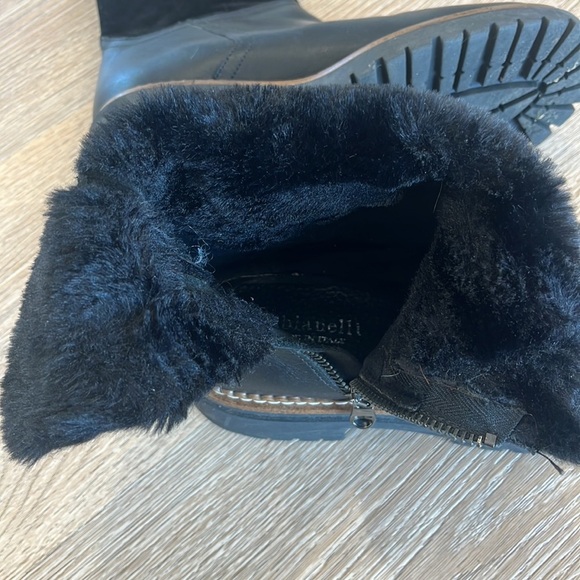 FABIANELLI Itallian-made‎ Black Leather combat style Boots Size Euro 39 (8 US) - Picture 9 of 11